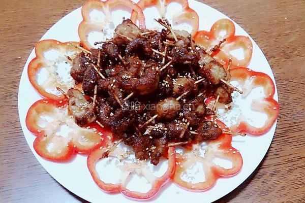 年夜饭#牙签肉#的做法图解2