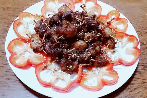 年夜饭#牙签肉#的做法图解12