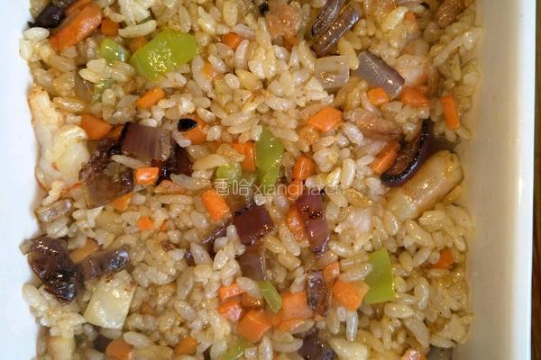 芝士大虾焗饭的做法图解8