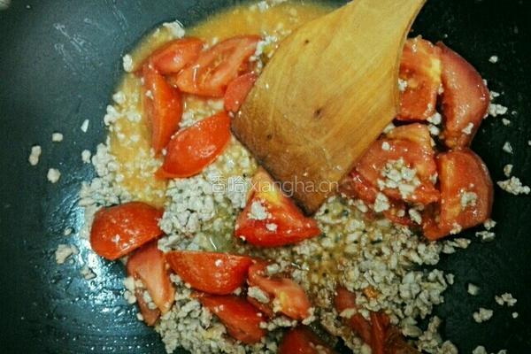 番茄肉末豆腐的做法图解6