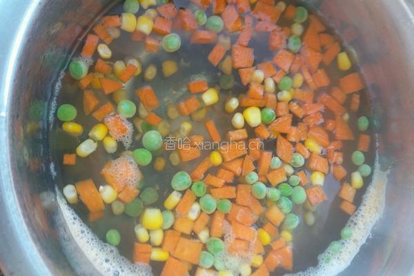海鲜焗饭的做法图解3