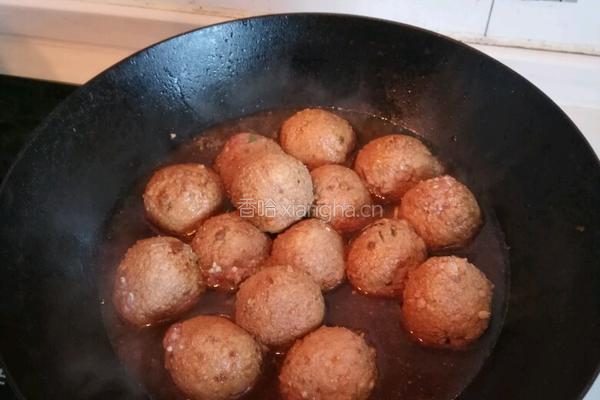 红烧油豆腐塞肉的做法图解4