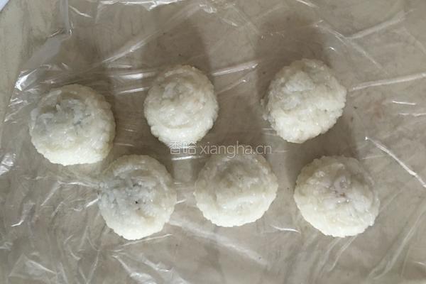 红豆糯米圆子的做法图解6