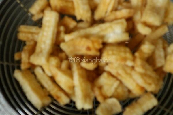 油炸粑粑片的做法图解4