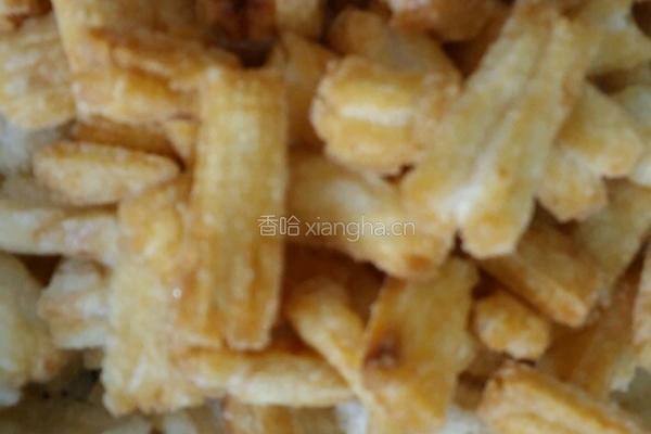油炸粑粑片的做法图解5