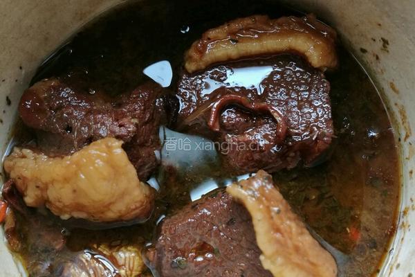 卤焖肥牛肉的做法图解7