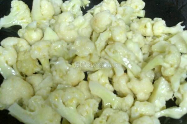 蚝油蕃茄菜花的做法图解7
