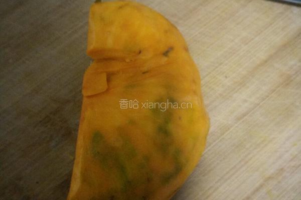 南瓜米糊（豆浆机版）的做法图解1