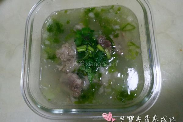 宝宝辅食冬瓜排骨汤的做法图解12
