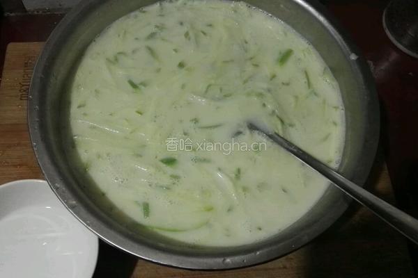 菜豆花的做法图解5