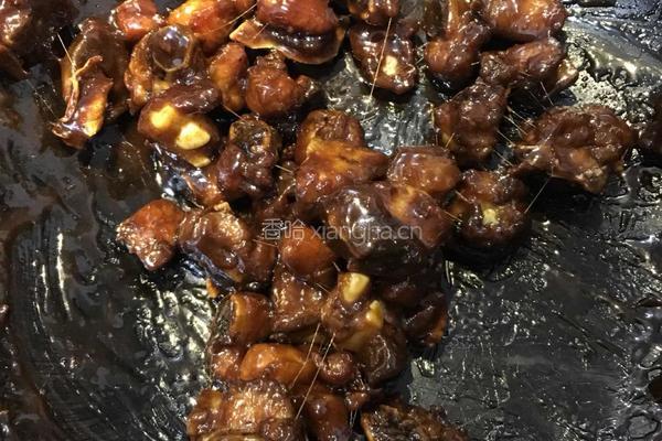 拔丝糖醋排骨的做法图解4
