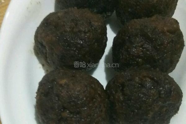 枣泥馅糯米饼的做法图解3