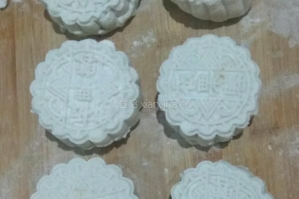 枣泥馅糯米饼的做法图解6