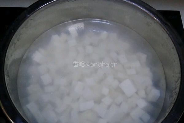 小炒豆腐的做法图解5