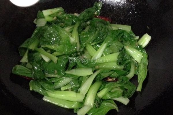 蒜蓉小青菜的做法图解4