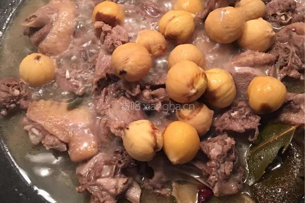 板栗焖鸭的做法图解6