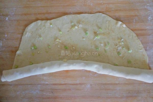 发面葱花饼的做法图解9