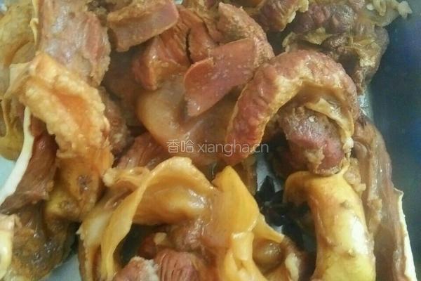 炒护心肉心管的做法图解1