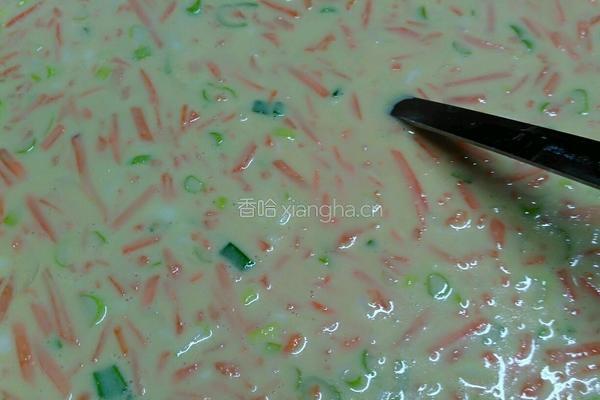胡萝卜软饼的做法图解3