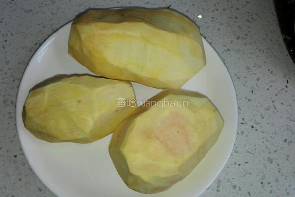 红薯玉米糊的做法图解1