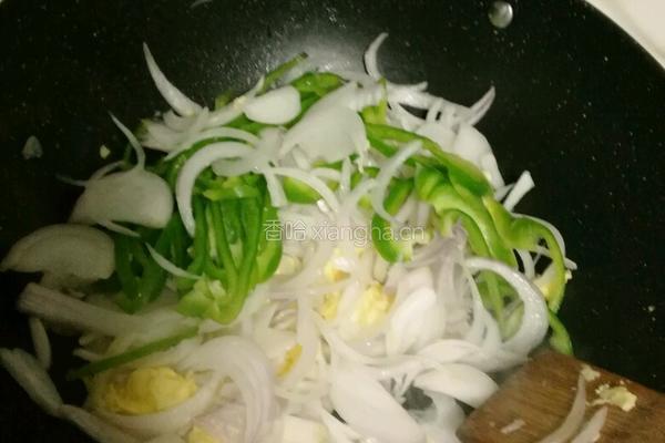 洋葱炒蛋的做法图解4