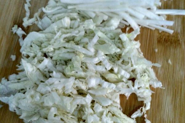 凉拌白菜丝的做法图解4