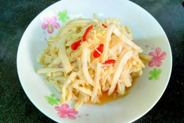 凉拌白菜丝的做法图解7