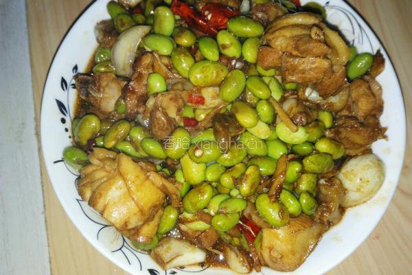 毛豆鸡腿的做法图解8