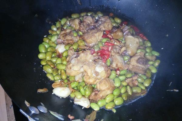 毛豆鸡腿的做法图解7