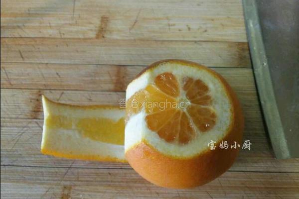 橙子胡萝卜 汁的做法图解2