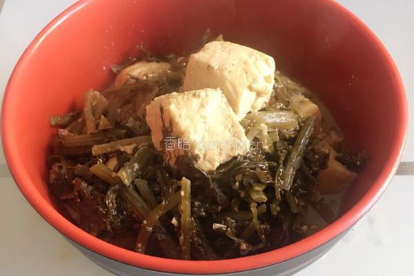 东北雪里蕻炖豆腐的做法图解9