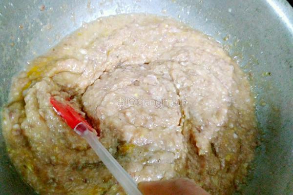 自制肉丸的做法图解4