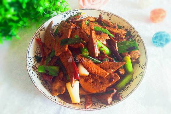 爆炒猪肝的做法图解10