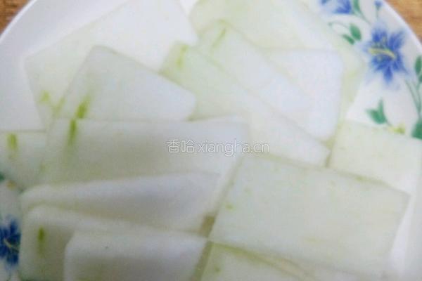 蒸冬瓜的做法图解3