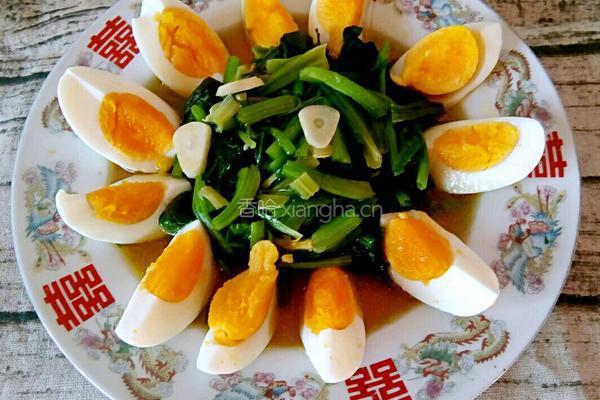 浇汁菠菜的做法图解20