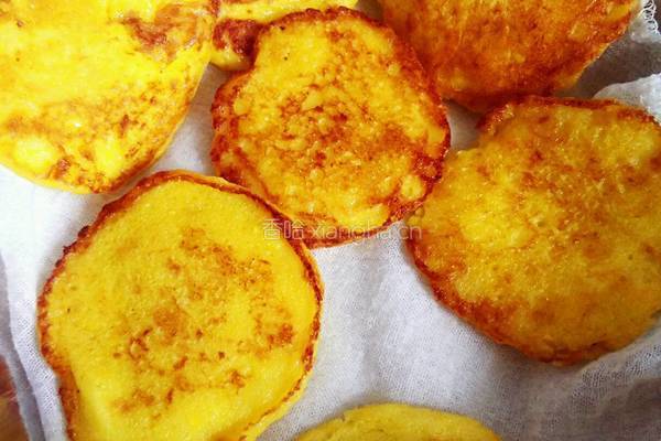 香甜嫩玉米饼的做法图解11