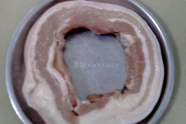 清蒸五花肉的做法图解1