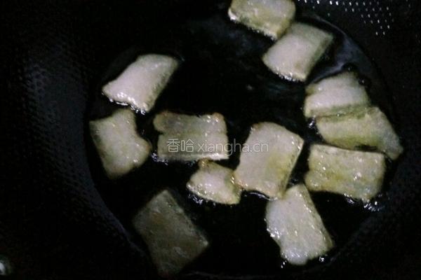 千张炖肉的做法图解3