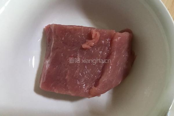 茭白木耳炒肉片的做法图解3