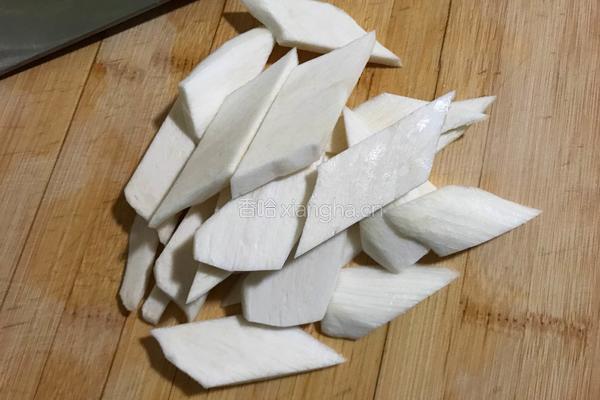 茭白木耳炒肉片的做法图解6