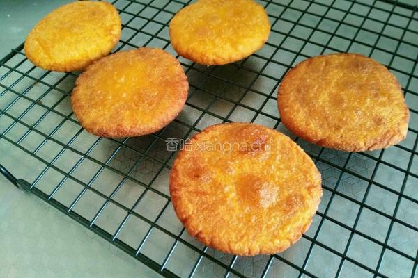 南瓜椰蓉豆沙饼的做法图解15