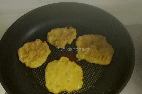 南瓜鸡蛋饼的做法图解4