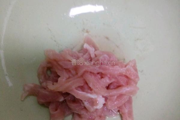 土豆丝炒肉丝的做法图解2