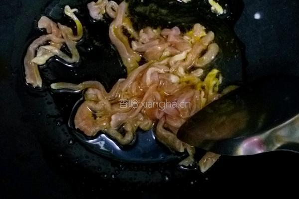 土豆丝炒肉丝的做法图解3