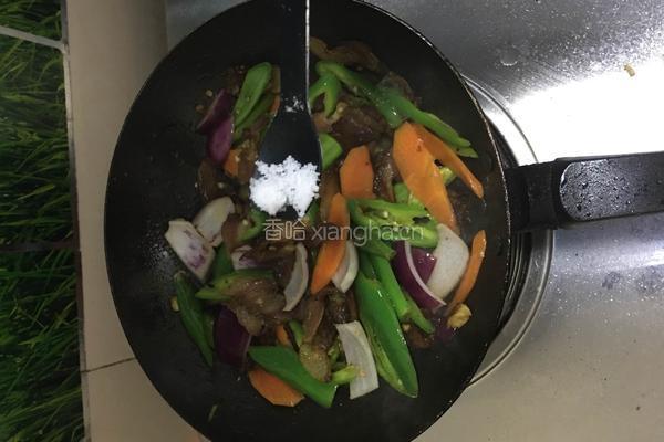 三色腊肉的做法图解5