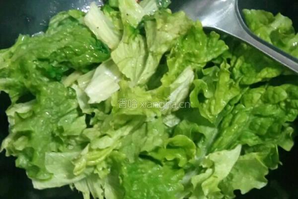 蒜末生菜的做法图解11