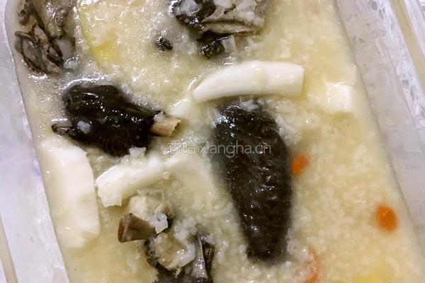椰汁乌骨鸡粥的做法图解9