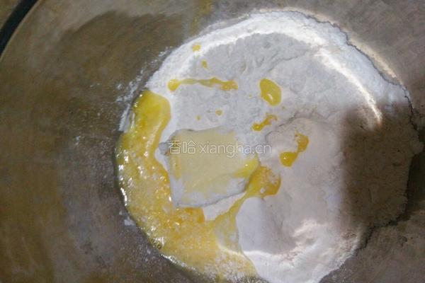 黄金豆沙酥的做法图解1