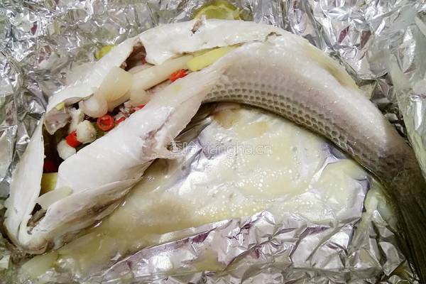 冬阴功烤乌头鱼的做法图解5