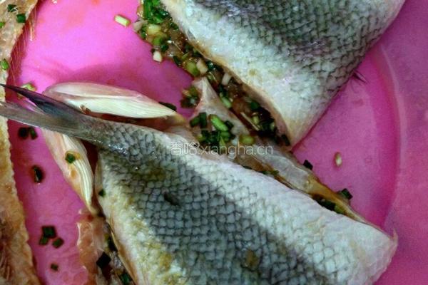 葱香鱼饼的做法图解7
